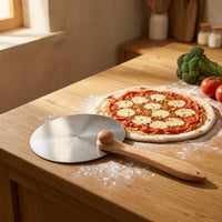 Pizza Transfer Peel Foldable Pizza Peel Metal Cake Transfer Tool for Pizzeria