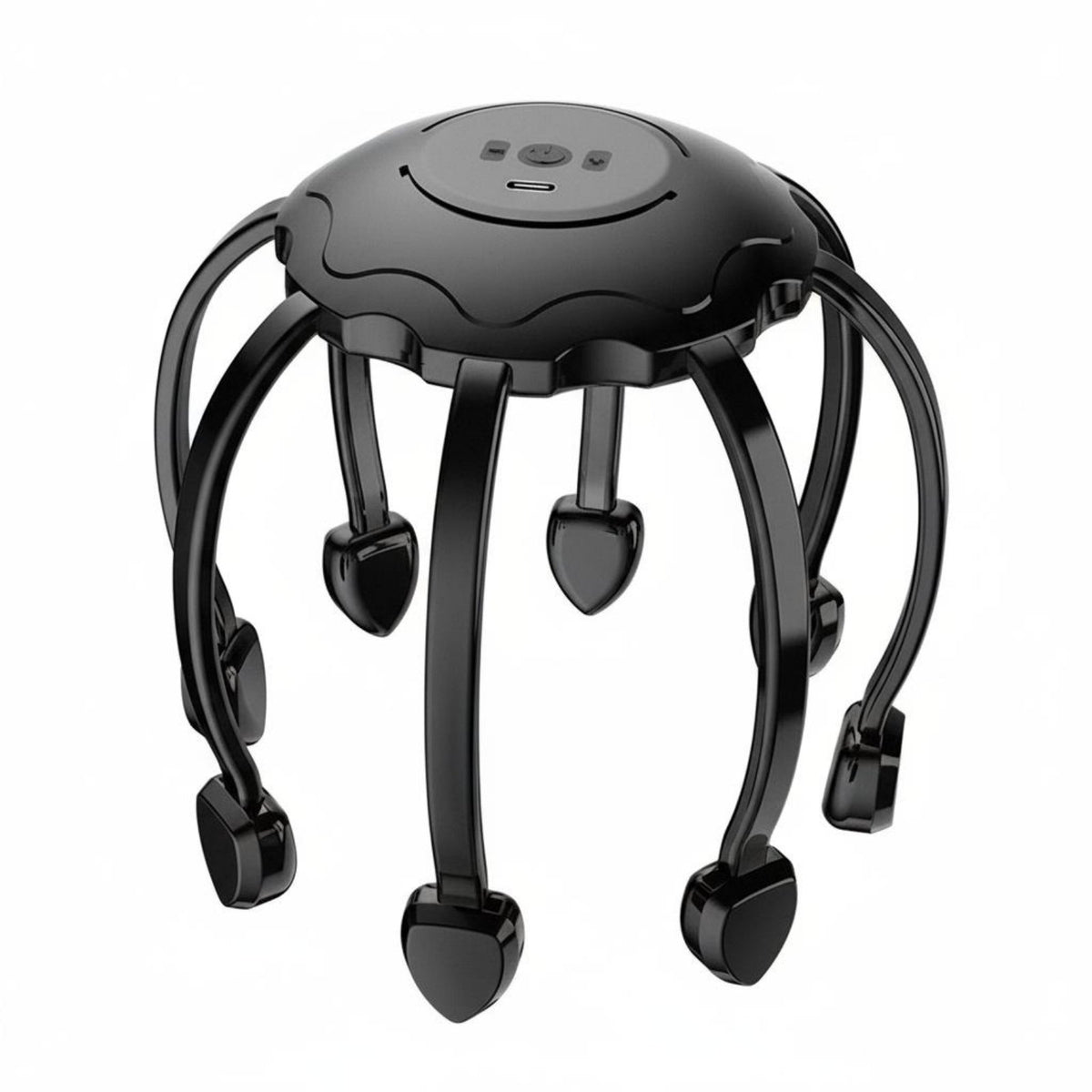 5 Modes Handheld Flexible-Limb Head Lightweight Electric Head Massage Tool for Home