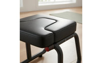 Double Handle Padded Inversion Stool Long-Lasting Fitness Inversion Stool Stable Upside down Chair Black