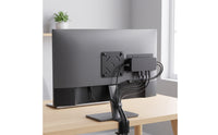 Space-Saving VESA Mounting Bracket Clutter-Clutterless Docking Station Mount Long-Lasting Docking Station Bracket Heavy-Duty for Telecommuter Workers, Workstations