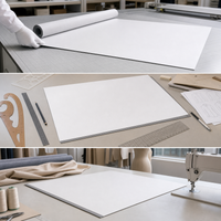 Full-Open Grey-Backed White Cardboard for Garment Pattern Making and Shirt Lining