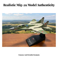 MiG-29 Model 1:100 Scale Jet Model Alloy and Warplane Reproduction