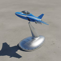 Aircraft Model Display Stand Model Aircraft Stand Sleek for Hobbyists, Desk