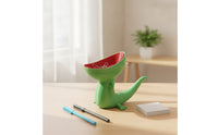 Creature Soap Holder Three-dimensionalPrinted Creature Figurine Quirky Gecko Soap Holder for Washroom, Vanity, Desktop