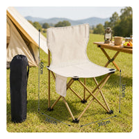 Folding Camp Chair Portable Camping Chair Foldable Lightweight for Campers, Fishing, Backyard