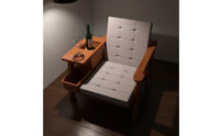 With Wine Bottle and Glass Mini Reading Chair Scene Prop Dollhouse Armchair Vintage Design Miniature Decor for Display