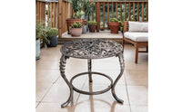 Wrought Iron Plant Stand Freestanding Wrought-Iron Flowers Stand Indoor Metal Plant Holder for Sunroom