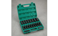 20 Pieces Impact Socket Set Metric Deep Socket Set Tool for Garage, Home Workshop