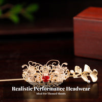 Traditional Chinese Hair Accessory Retro Design Traditional Chinese Hair Crown Ancient Design Head Crown Intricate Features
