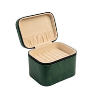 Portable Bracelet Storage Box Hard-Shell Bangle Storage Case Padded Bangle Case with Handle Zippered for Collectors