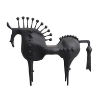 Horse Figurine Matte Horse Sculpture Abstract Decor for Home Stylists, Art Collectors, Living Room, Entryway, Bookshelf