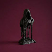 Festive Gift Melting Grim Reaper Statue Collectible Melting Grim Reaper Figurine Dark Humor Medieval Death Figurine Miniature for Desk, Office, Study