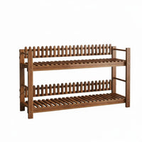 Floor-Standing Tiered Planter Shelf with Trellis Weather-Resistant Stepped Plant Stand Space-Saving Garden receiveory Multi-Purpose for Gardeners, Home Decorators, Homeowners, Balcony, Living Room, Entryway, Office