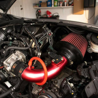 Universal 76mm Air Intake Tube Anodized Finish 76mm High Circulation Intake Pipe Anti for, DIY Mechanics, Auto