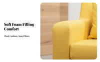 Light Luxury Upholstered Barrel Chair Nordic aesthetic Home Seating Minimalist Design Indoor Furniture Ergonomic rearrest for Business Owners, Interior Designers, Living Room, Reception Area, Hotel Lobby, Office