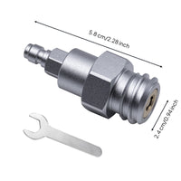 Aluminum Alloy TR21-4 CO2 Adapter Integrated Body Carbonation System CO2 Adapter TR21-4 Quick Connector Easy to Install