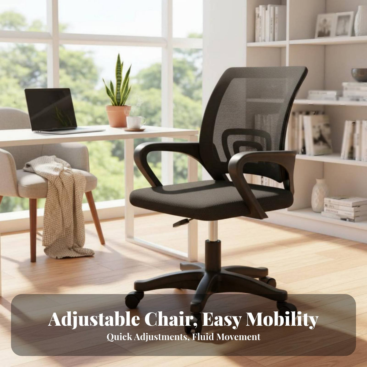 360-Degree rotate Highspine Ergonomic Chair Adjustable Height Highspine Rolling Chair Reclining Function Office Furniture for Students, video game enthusiasts, Adults, Dormitory, Conference Room, Gaming, Working