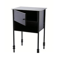 Nordic design Narrow Ribbon-Form Stand Space-Saving Nightstand adaptable Use Side Table Minimalist Design for Apartment Dwellers, Students, Homeowners, Bedroom, Small Spaces, Living Room, Hallway