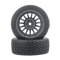 PYFORE 58mm Diameter 1/14 Racing Flat Tire Wear-resistant Tire for RC Car Upgrade Parts