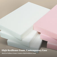 Anti-Collapse Beauty Bed Pillow High-Rebound Foam Face Hole Pillow Skin-Friendly Material for Spa Therapists, Home Users, Rehab Center