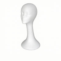 Foam Mannequin Head Stable Headpiece Display Stand Versatile for Cosplayers, Retail Displays, Hair Salons