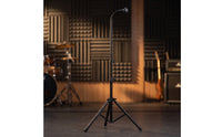 Height-Adjustable Tripod Stand with Curved Arm Stable Instrument Support Stand Non-Slip Instrument Holder Portable for Performers
