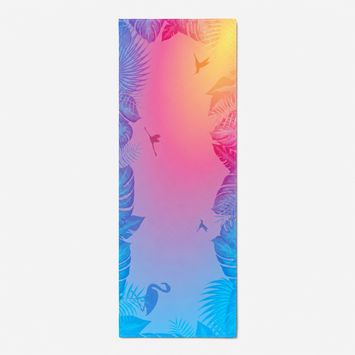 Quick-Dry Gym Towel with Double-Sided Fleece for Sports and Outdoor Use