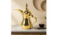 Middle Eastern Coffee Pot Traditional Coffee Pot Decorative Pitcher with Lid for Hosts, Weddings, Cafes