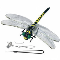 Chemical-All-Natural Simulation Dragonfly Toy Lightweight Realistic Dragonfly Figure Multiple Attachments Model for Campers, Gardeners, Fishermen, Camping, Hiking, Gardening, Fishing