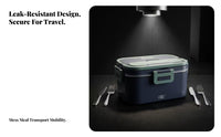 Sealed Lid Electric Heated Lunch Box Gasket Seal Portable Lunch Box Warmer