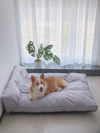 可拆洗狗窝夏天清凉防水耐用中大型犬狗垫子四季通用狗狗床睡觉用