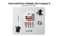 Tubeless Tire Repair Insert Kit Minimally Invasive Repair Tire Repair Insert Kit Strong Vulcanizing Agent Puncture Mending Set for Motorists