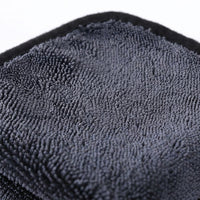 500 GSM Car Drying Towel with Twisted Loop Microfibre, High Absorbency Microfiber Cloths for Detailing, 40x60cm Single-Layer Towel