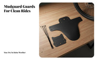 Mountain Bike Mudguard Extremely Thin Front Strut Mudguard Mountain Bike Mudguard Portable Trail Bike Mud Guard Easy To