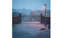Authentic Looking Model Railway Gate Realistic Realistic Appearance Train Depot Gate Miniature Scene Prop Locomotive Yard Entrance Miniature for Railroad Modelers, Layout