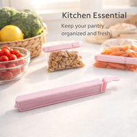 PP Bag Sealing Clips, Reusable Food Set for Snacks, for