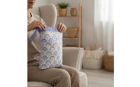 wet/dry Bag Reusable Wet Bag with Wrist Strap Two-Compartment Zippered Pouch for Parents, Journeyers, Travel, Nursery