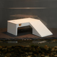 Built-in Filter Turtle Climbing Platform Multi-Functional Turtle Basking Platform Easy to Clean Terrestrial Pet Basking Dock Long-Lasting