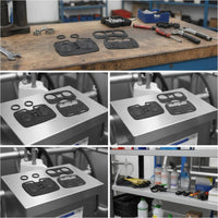 Model Specific Machinery Membrane Kit Precision Cut Silicone Membrane Kit Wear Resistant for Maintenance Technicians, Milking Parlor, Dairy Farm