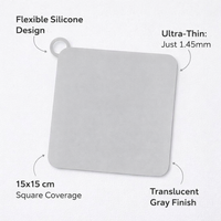 Silicone Floor Drain Cover for Sink, Toilet Drain Seal for Odor Control, Sewer Cover Plug for Homeowners Floor Drain