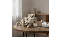 Snow Leopard Stuffed Animal Fuzzy Toy Adorable for Collectors