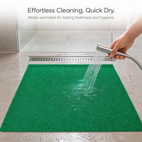 PVC Non-Slip Hollow Mat for Bathroom, Shower, Toilet, and Kitchen