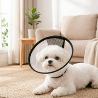 Dog Cone and Cat Cone, Transparent PVC Dog Neck Cone and Cat Neck Cone, Anti Bite Lick After Surgery for Dogs and Cats