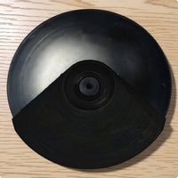 Single Trigger Cymbal Pad Easy to Install 12 Inch Rubber Playing Surface Electronic Drum Cymbal for Drummers