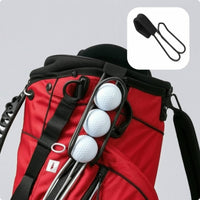 Golf Ball Holder with Padded fastenerPadded Golf Ball Clip Metal for Golfers, Driving Range