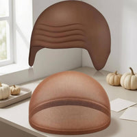 Molded Wrinkles Realistic Bald Cap Open Edge Wrinkle-Detail Bald Cap Easy to Use Cosplay Accessory