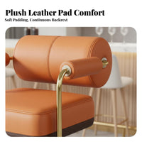 Modern Design Adjustable rotate Bar Stool Integrated Footrest Adjustable rotate tavernstool Stable Wide Base Counter Chair Upholstered Seat for Adults, Homeowners, Business Owners, Hotel Reception, Kitchen Island, Restaurant, Cafe