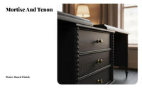 French Vintage aesthetic Extendable Dressing Table Set Ample Storage Extendable Vanity with Cabinet Space Saving Makeup Desk Sturdy Construction for Women, Homeowners, Teens, Small Apartment, Dorm Room, Walk-in Closet