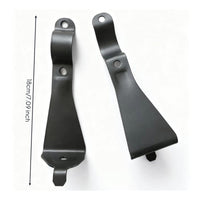 2 Pieces Rigid Stabilizer Mounting Bracket Stamped Sway Bar Stabilizer Bracket Smooth Hardware Stable for Mechanics, Car Enthusiasts, Chassis System Maintenance, Chassis Repair