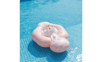 Underarm-Style Baby Swimming Flotation Device Inflatable Baby Buoyancy Aid with Seat Safe Infant Pool Buoyancy Aid Supportive for Toddlers